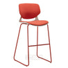 Murphy Red Table & Bar Stools