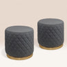 AIKO Set of 2 Pouffes