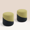 CANDELLA Set of 2 Pouffes