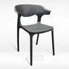 Kim Black Accent Chair