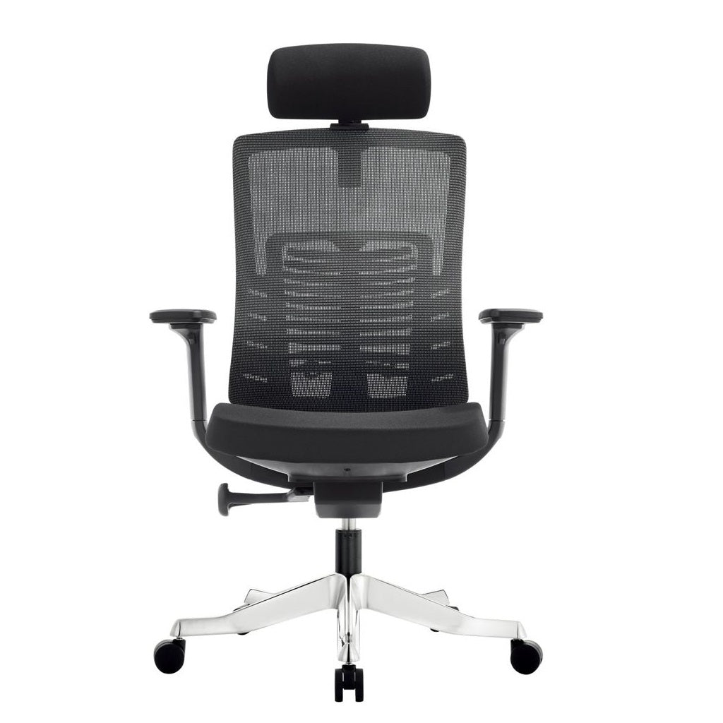 Black and white online chair